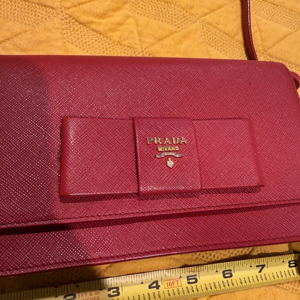 Prada Fuchsia Crossbody Bag